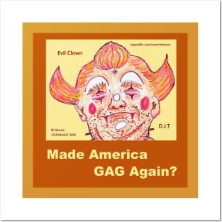 Made America Gag Again? Posters and Art